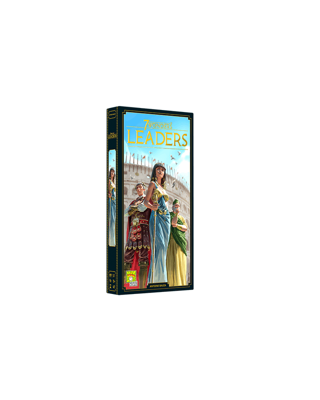 Portada de 7 Wonders Leaders Expansion