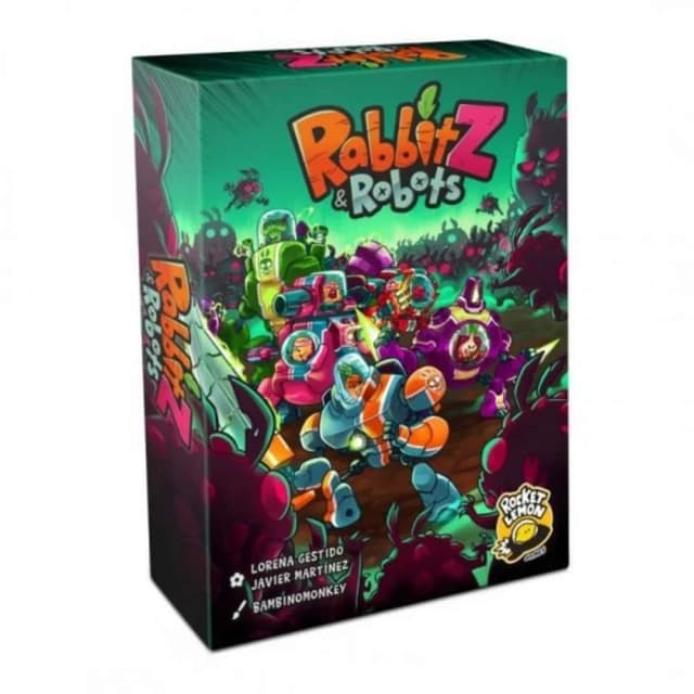 Portada de Rabbitz y Robots