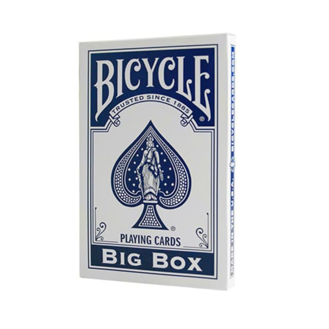 Portada de Naipe Bicycle Gigante Azul