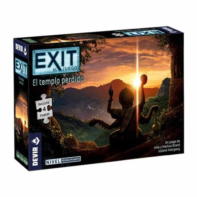Portada de Exit Puzzle El Templo Perdido Principiante