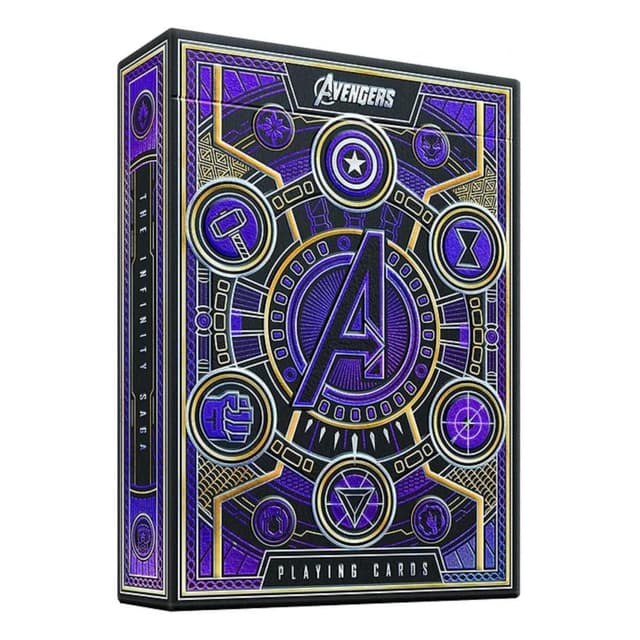 Portada de Naipe Theory Avengers
