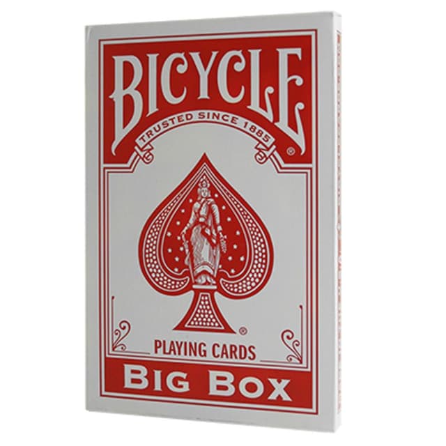 Portada de Naipe Bicycle Gigante Rojo