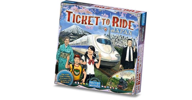 Portada de ¡Aventureros al Tren! Expansión Japón e Italia
