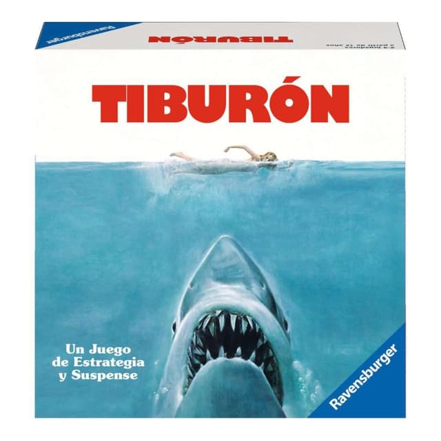 Portada de Jaws (Tiburón) Juego de Mesa