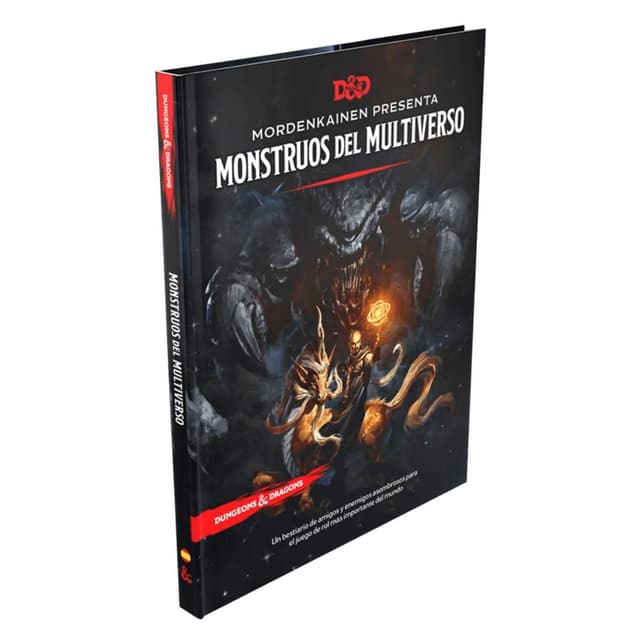 Portada de Dungeons and Dragons Monstruos del Multiverso