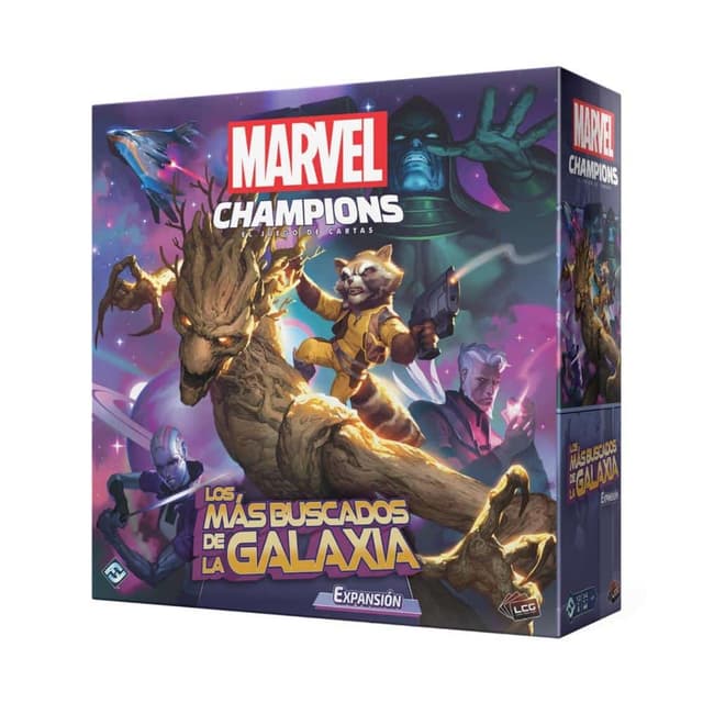 Portada de Marvel Champions: Los más buscados de la galaxia