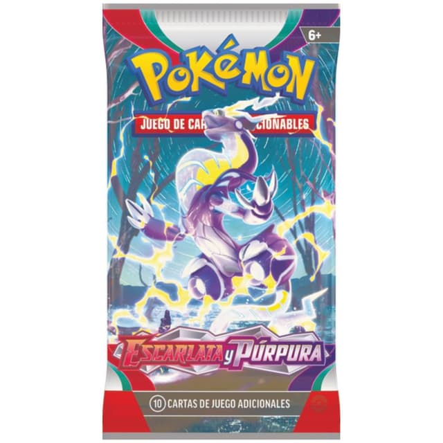 Portada de Pokémon Scarlet And Violet Sobre español