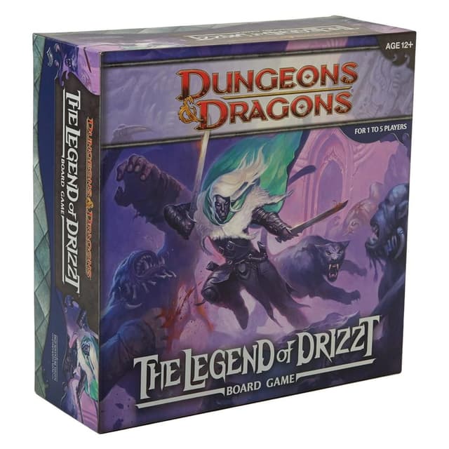 Portada de Dungeons and Dragons The Legend of Drizzt