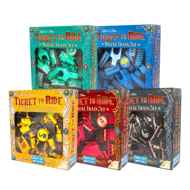 Portada de ¡Aventureros al Tren! 20th Anniversary Deluxe Train Set + Sexto set Promo (7)