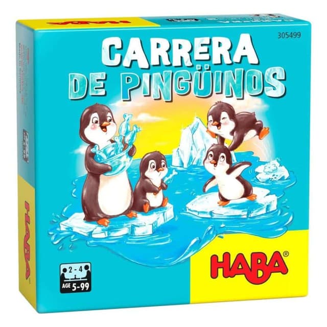 Portada de Carrera de pingüinos