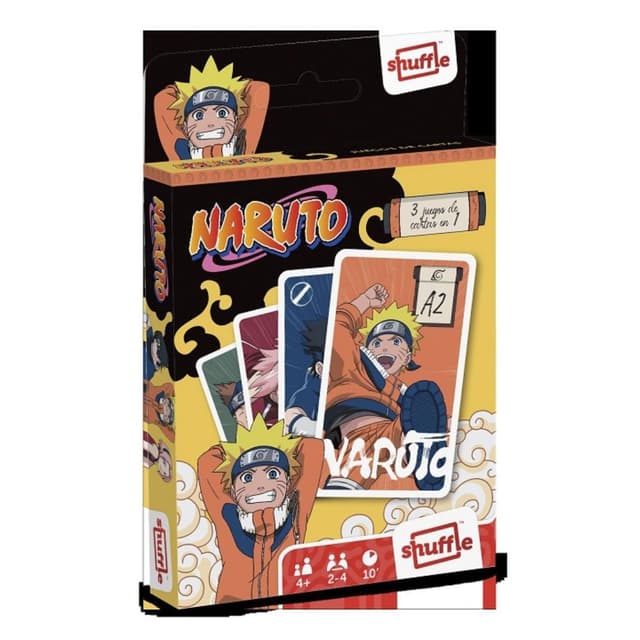 Portada de Naruto Shuffle 3 en 1