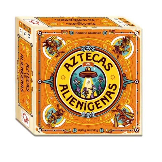 Portada de Aztecas vs Alienígenas