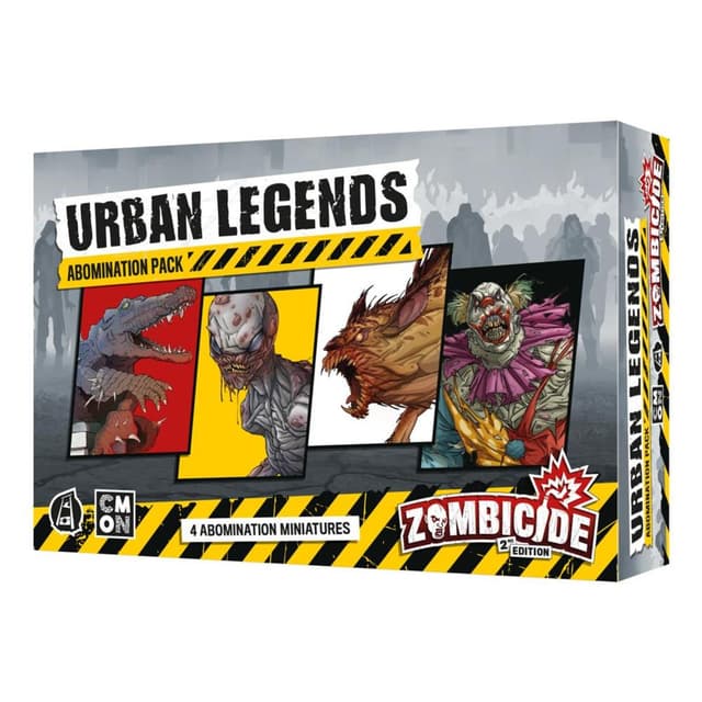 Portada de Zombicide 2da Edición: Urban Legends