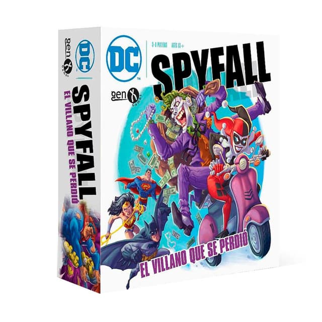 Portada de DC Spyfall: El Villano que se perdió