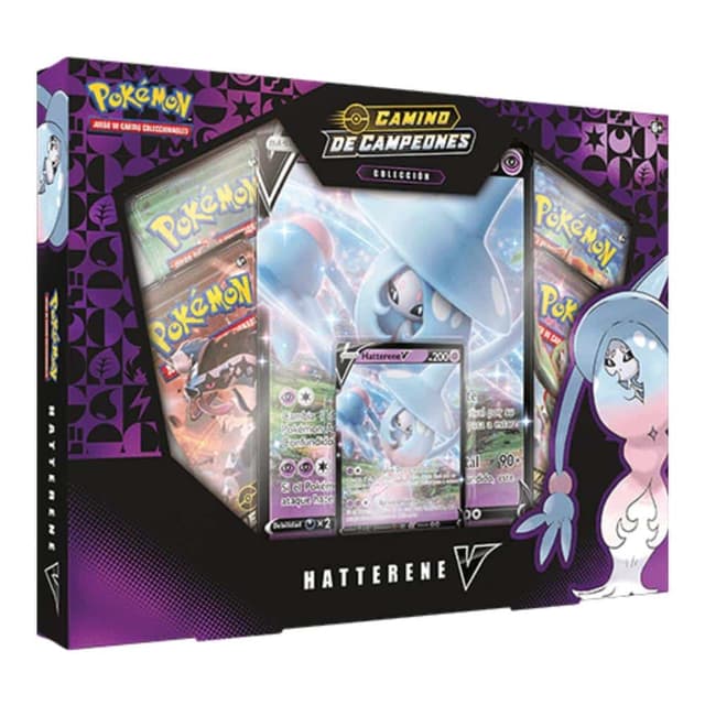 Portada de Pokémon Champion’s Path Hatterene V Español