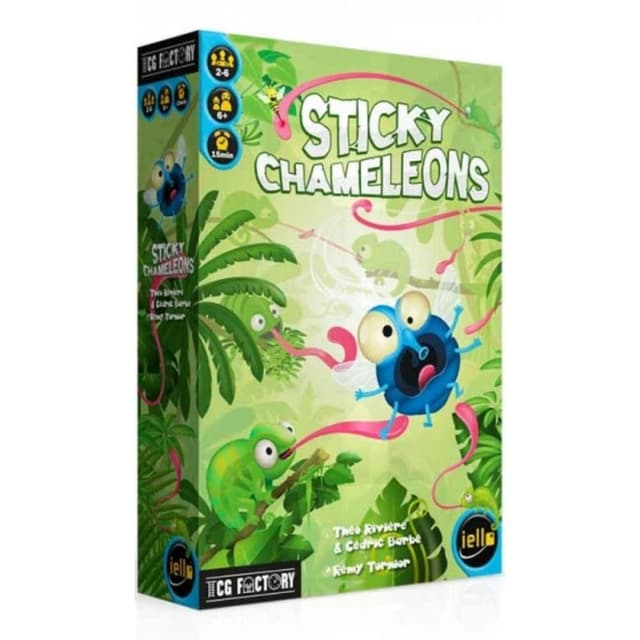 Portada de Sticky Chameleons