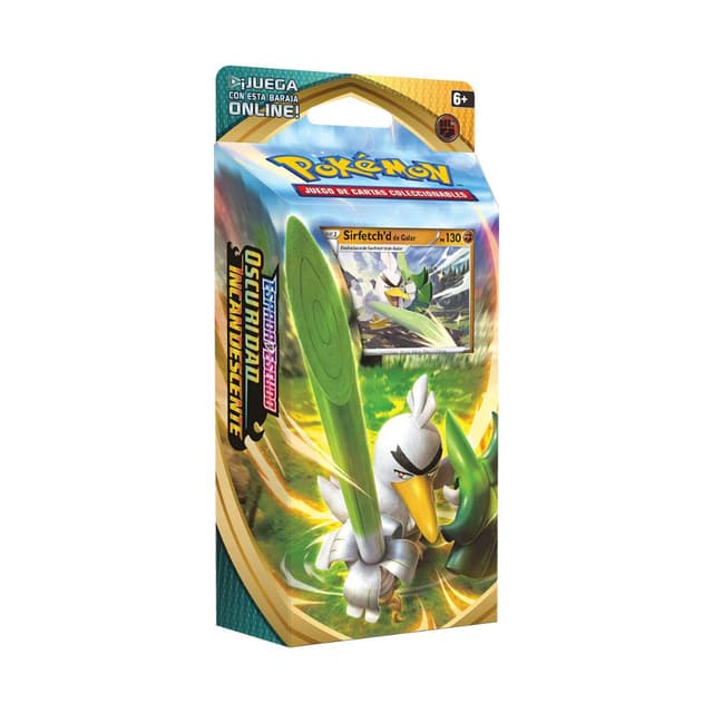 Portada de Pokémon Oscuridad Incandescente Sirfetch’d de Galar