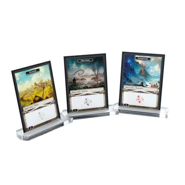 Portada de Stands De Cartas Set De 4 Acrílico