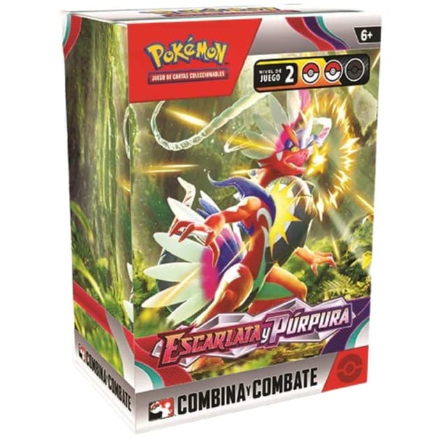 Portada de Pokémon Scarlet And Violet Build And Battle Box Inglés