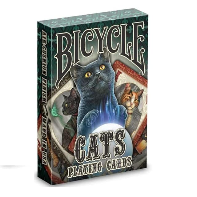 Portada de Naipe Bicycle Cats