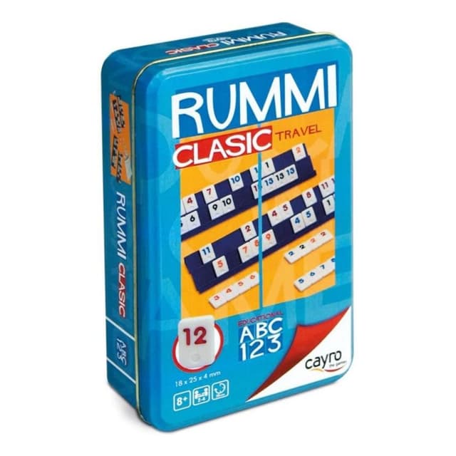 Portada de Rummi Viaje Caja Metalica