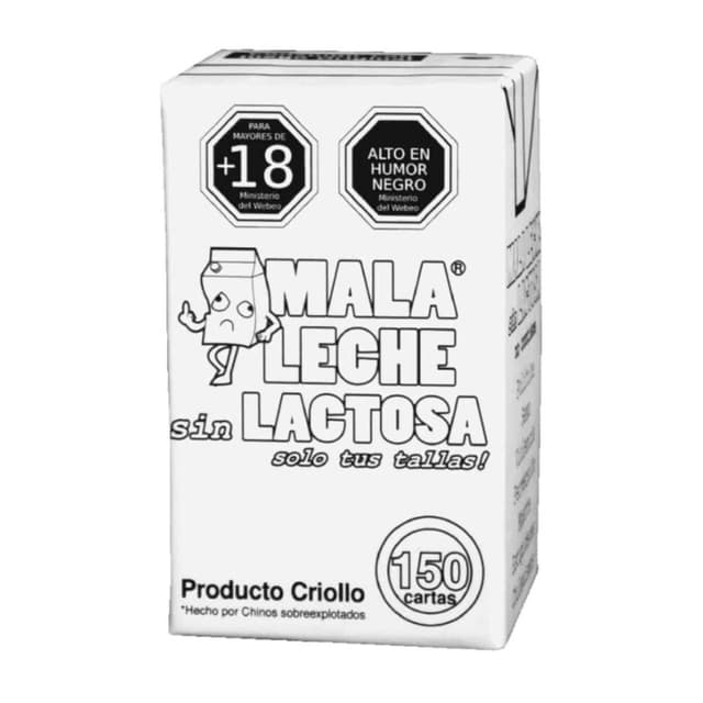 Portada de Mala Leche Sin Lactosa