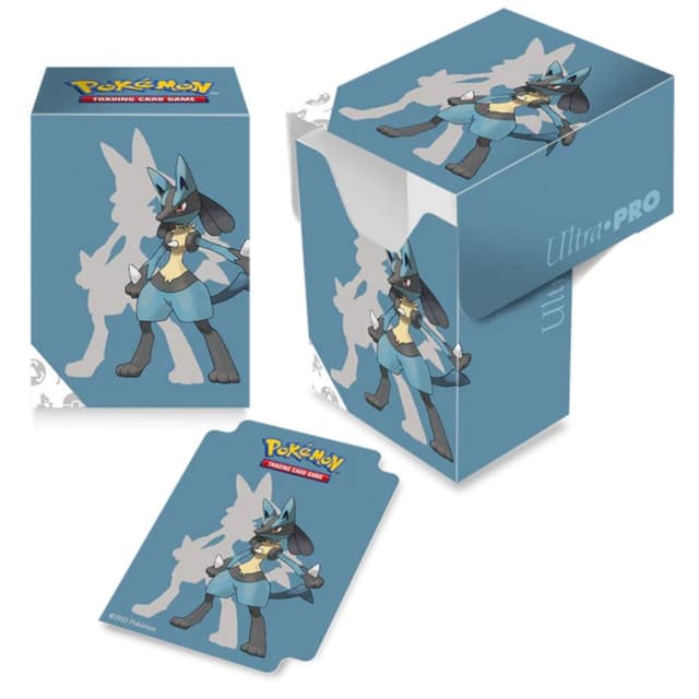 Portada de Portamazo Deck Pokémon Lucario