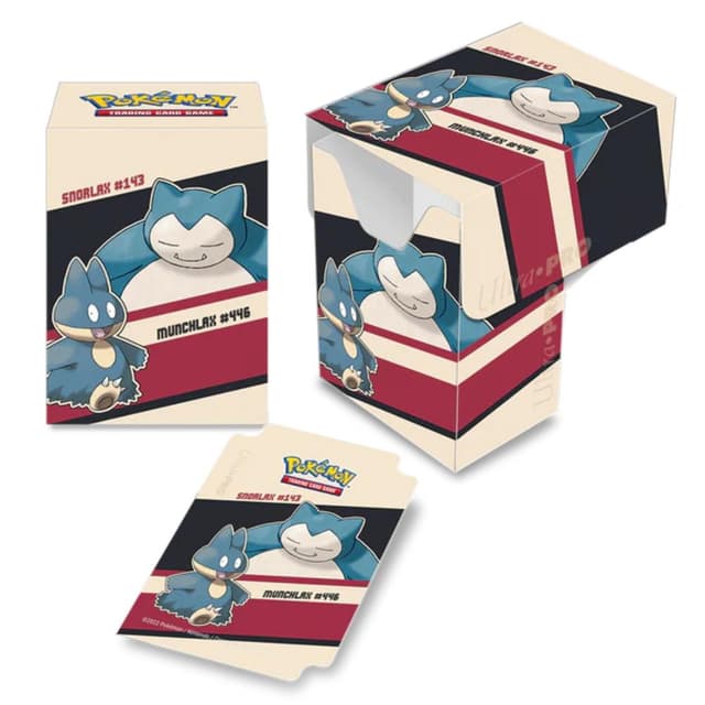 Portada de Portamazo Deck Pokémon Snorlax & Munchlax