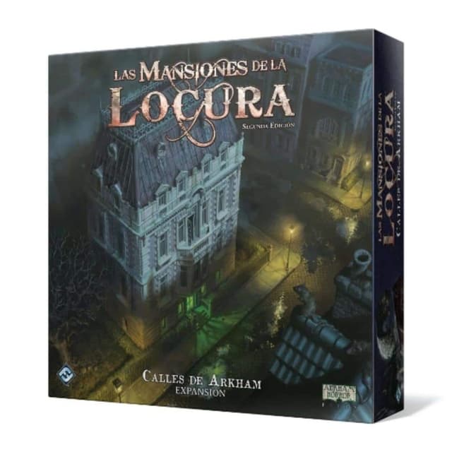 Portada de Mansiones de la Locura Calles de Arkham