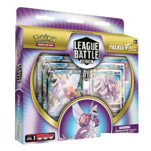 Portada de Pokémon Origin Forme Palkia VStar League Battle Deck Inglés