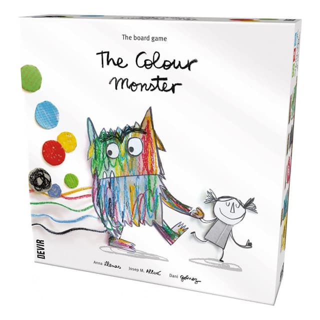 Portada de The Color Monster (El Monstruo de Colores)