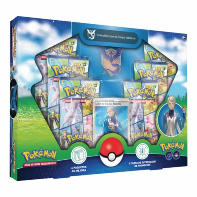 Portada de Pokemon GO Team Pin Collection Equipo Sabiduria Español