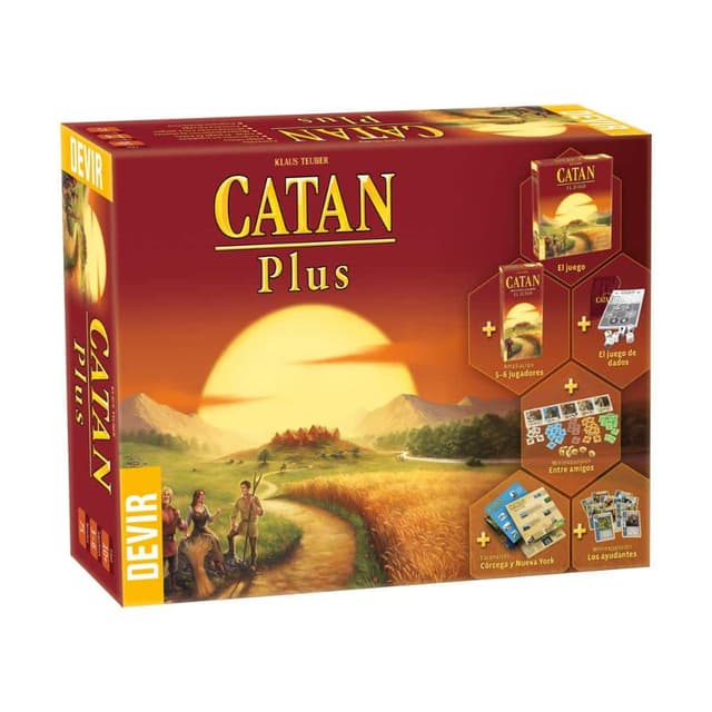 Portada de Catan Plus