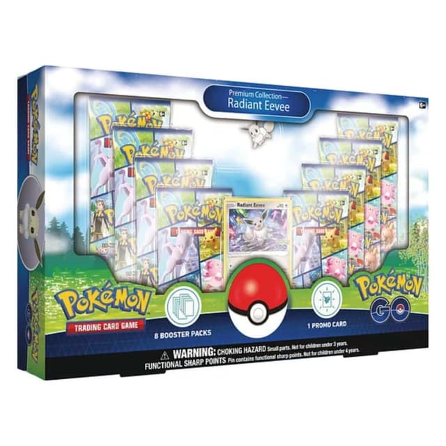 Portada de Pokémon Go Premiun Collection Radiant Eevee Inglés