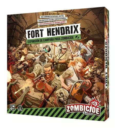 Portada de Zombicide 2da Edición – Fort Hendrix