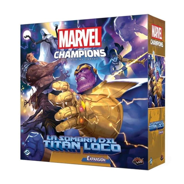 Portada de Marvel Champions Expansión: La sombra del titán loco