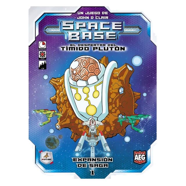 Portada de Space Base: Tímido Plutón