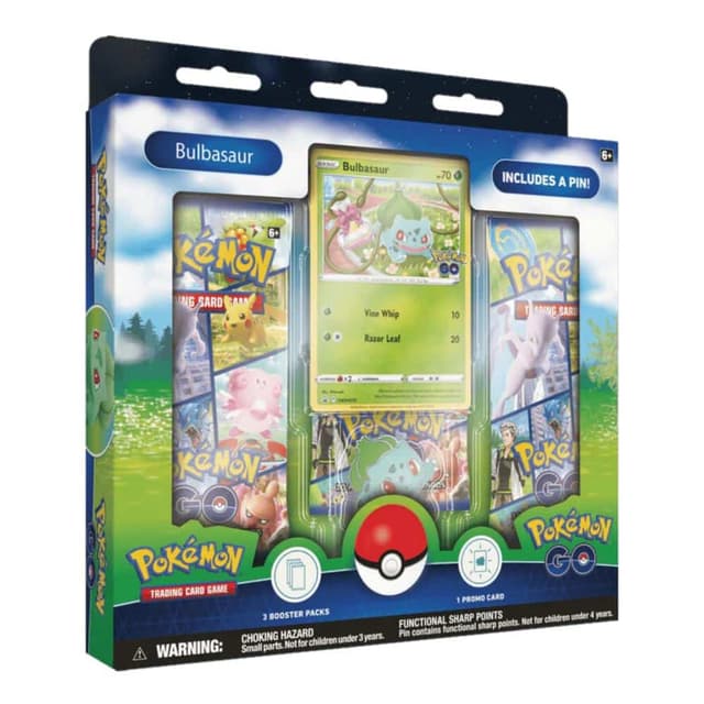 Portada de Pokémon Go Pin Collection Bulbasaur Español