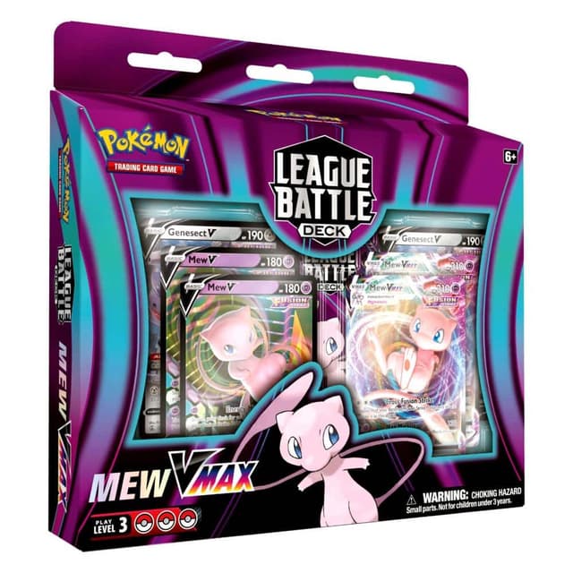 Portada de Pokémon Mew VMAX League Battle Deck Inglés