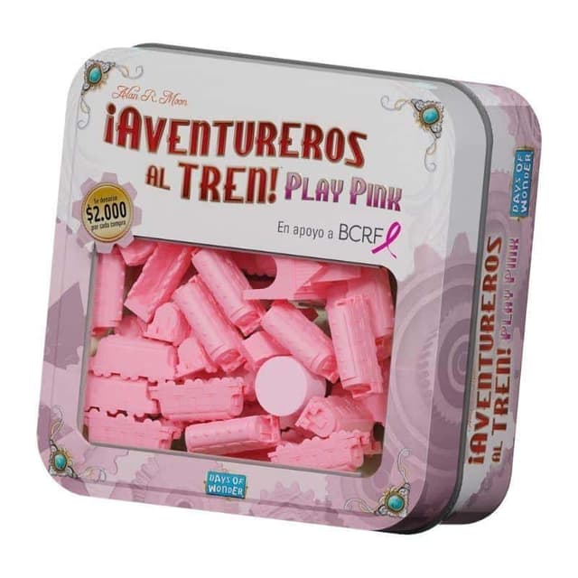 Portada de Aventureros al Tren Play Pink