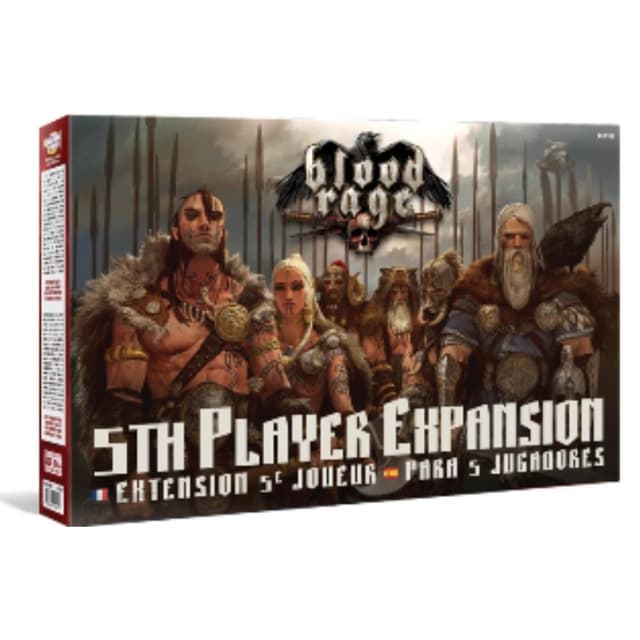 Portada de Blood Rage Expansión 5 Jugadores
