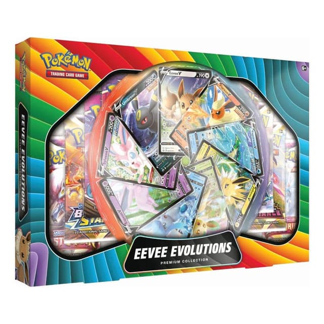 Portada de Pokémon Eevee Evolutions Premium Collection Inglés