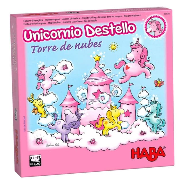 Portada de Unicornio Destello – Torre de nubes