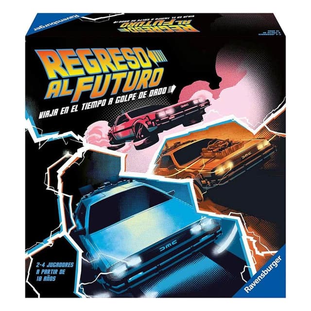 Portada de Regreso al futuro Juego de Mesa