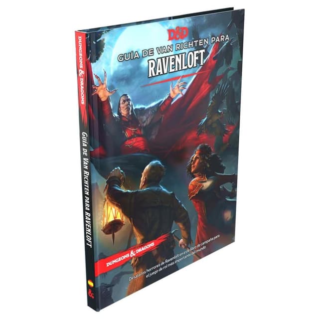 Portada de Dungeons and Dragons Guía de Van Richten para Ravenloft