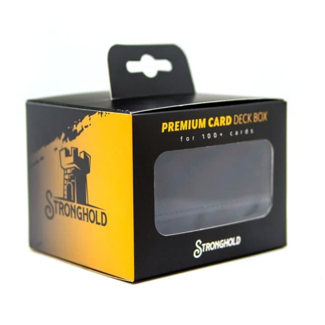 Portada de Portamazo Stronghold Premium Card Deck Box 100+ Negro
