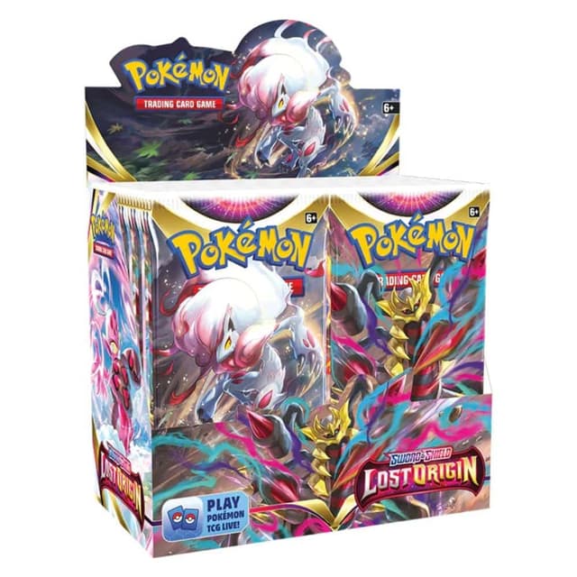 Portada de Pokémon Origen Perdido Display 36 Sobres Español