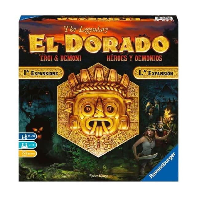 Portada de El Dorado + Expansión: Héroes y Demonios Español