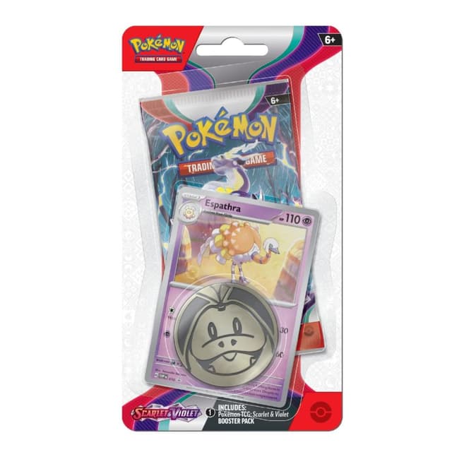 Portada de Pokémon Scarlet And Violet Checklane Espathra Blister Inglés