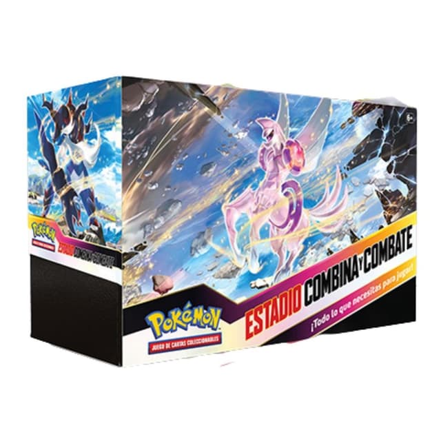 Portada de Pokémon Resplandor Astral Build and Battle Stadium Español